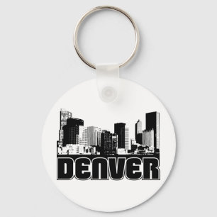 Denver Skyline Sleutelhanger