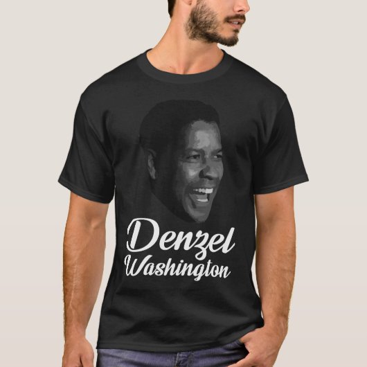 Denzel Washington T-shirt (Voorkant)