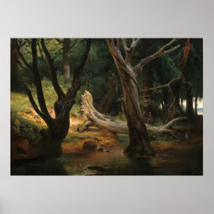 Deparatie voor de Hunt - Horace Vernet Fine Art Poster