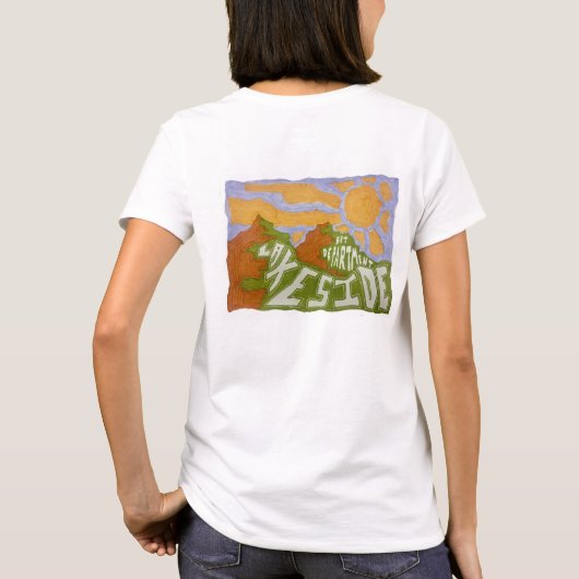 Département d'Art de Lakeside T-shirt femme (Dos)