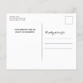 Département de la police budgétaire Cartes de fin  (Dos)