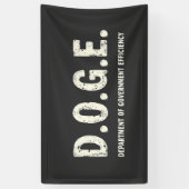 Department of Government Efficiency Dog Spandoek (Verticaal)