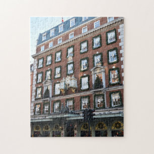 Department Store Kerstdecorations, London UK Legpuzzel