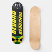 DÉPASSANT LA BEAUTÉ Planche de skateboard 8 1/2" (Recto)