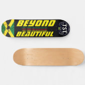 DÉPASSANT LA BEAUTÉ Planche de skateboard 8 1/2" (Horz)