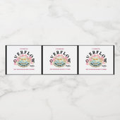 DÉPASSEMENT Étiquette de bouteilles d'eau par Adie (Étiquettes simples)