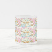DÉPASSEMENT Floral Frosted Glass Mug - Adiela Akoo (Centre)