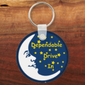 Dependable Drive In 75th Anniversary Keychain (Achterkant)
