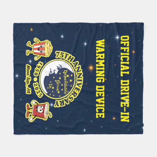 Dependable Drive In Fleece Blanket (Voorkant (Horizontaal))