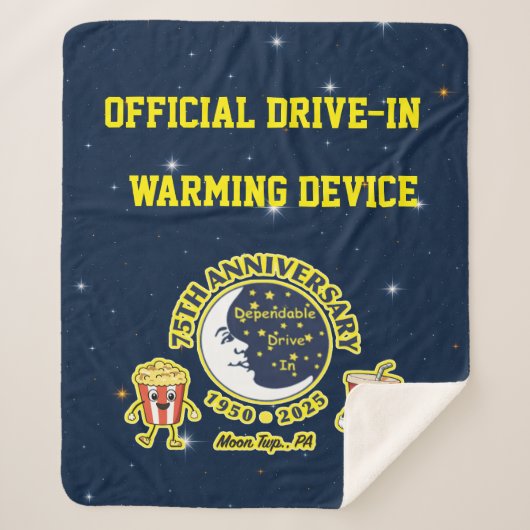 Dependable Drive In Sherpa Blanket Sherpa Deken (Voorkant)
