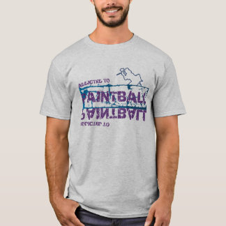 Dépendant au T-shirt de Paintball