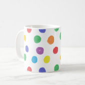 Dépendant dans la tasse de café drôle de Dabber de (Devant gauche)