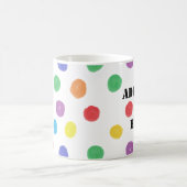 Dépendant dans la tasse de café drôle de Dabber de (Centre)