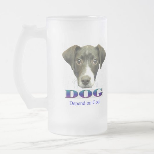 Dépendez de la tasse givrée par Dieu (Gauche)