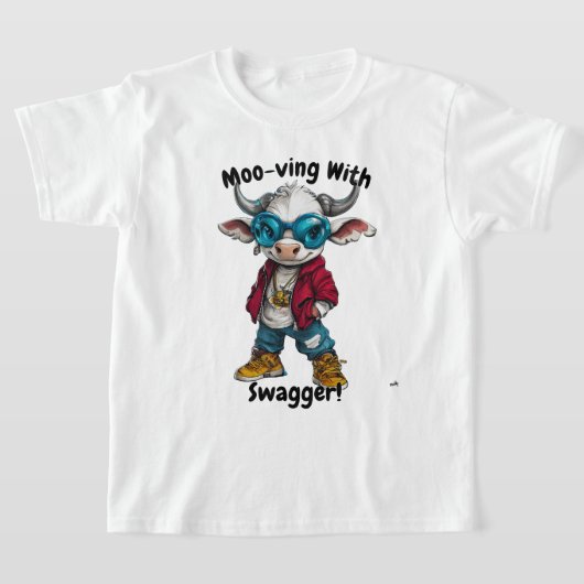 Déplacement avec Swagger Hip-Hop Vache Sweat à cap (Poser)