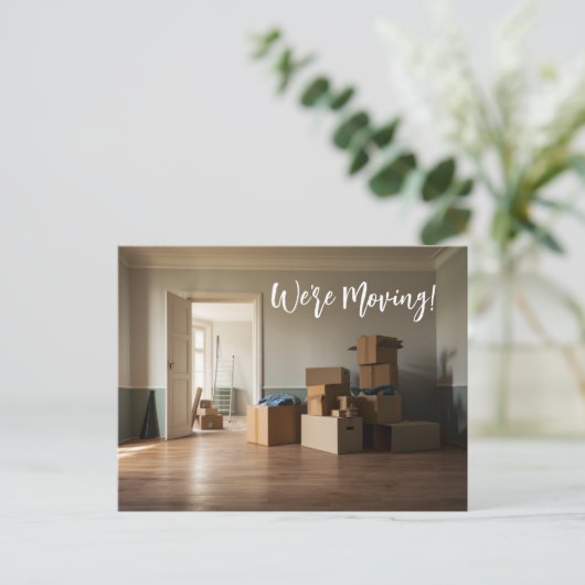 Déplacement de boîtes de Faire-part à domicile (Debout devant)