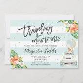 Déplacement de Mlle To Mme invitation de Fête de (Devant)