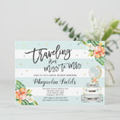 Déplacement de Mlle To Mme invitation de Fête de (Debout devant)