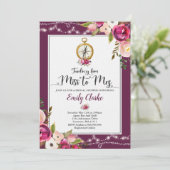 Déplacement de Mlle To Mme invitation de Fête de (Debout devant)