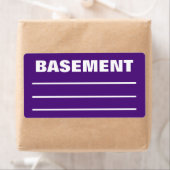 Déplacement des Étiquettes d'organisation d'emball (En situation)