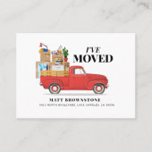 Déplacement du changement d'adresse de la carte qu (Devant)