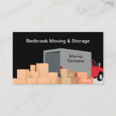 Déplacement Et Stockage Cartes de visite Modernes (Devant)