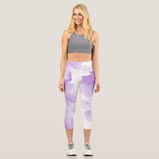 Déplacer avec grâce : Pantalons de Yoga & Leggings (Recto)