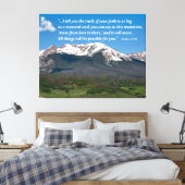Déplacer Cette Toile Inspirante Montagne (Insitu(Chambre))