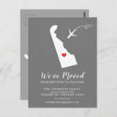 Déplacer la carte de poste DELAWARE Faire-part (Devant / Derrière)