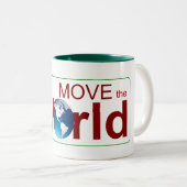 Déplacer le monde - Mug (Devant droit)
