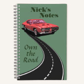 Déplacer vers le haut : Carnet de voiture classiqu (Recto)