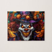 Déplaisant Clown démon Halloween Jigsaw puzzle (Horizontal)