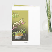 Déplaisant et mignon - carte de cerveaux (Dos)