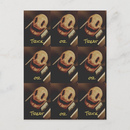 Déplaisant Guy Halloween Invitations (Devant)