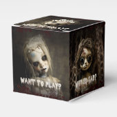 Déplaisant Haunted Doll Halloween Ballotins | ÉFFR (Verso)