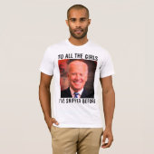 DÉPLAISANT JOE BIDEN FUNNY SNIFF T-SHIRTS (Devant entier)