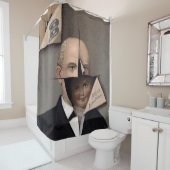 Déplaisant rideau de douche de la publicité victor (En situation)