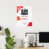 Dépliant de la vente du Vendredi Noir, Affiche de (Bureau à domicile)