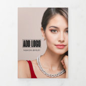 Dépliant de Logo d'Entreprise de Bijoux de Mode Ma (Page de couverture)