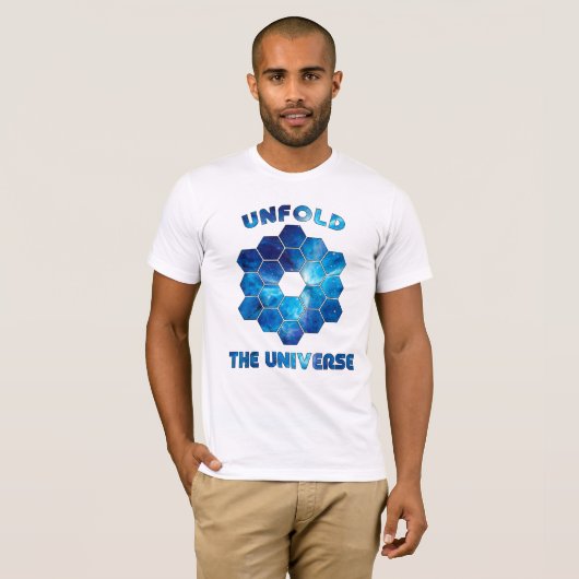 Déplier le T-shirt universel JWST (Devant entier)