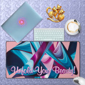 Dépliez Votre Motivation Beauté Liquified Abstrait