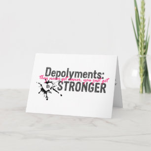 Déploiements avec carte STROnGER