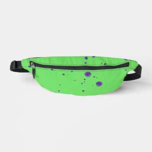 Déploiements en violet vert néon