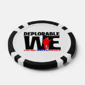 Déplorable Nous jetons de poker (Simple)