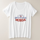 Déplorable T-shirt MAGA (Design devant)