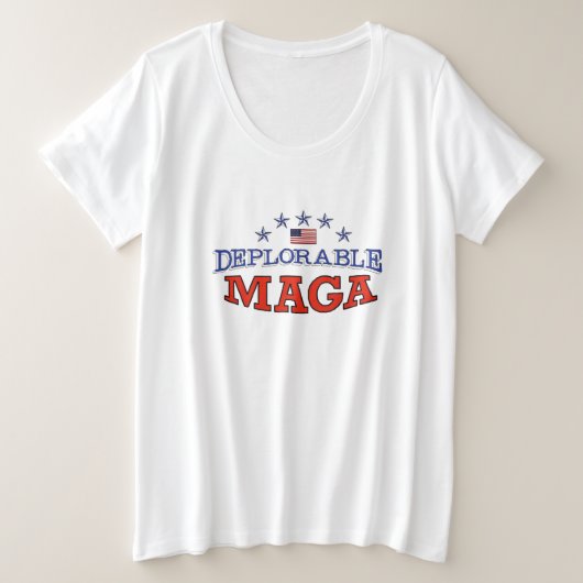 Déplorable T-shirt MAGA (Design devant)