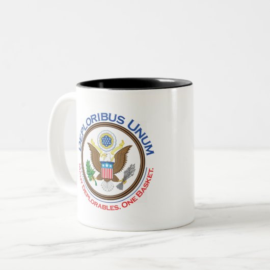 Deploribus Unum Deplorable Mug (Devant gauche)