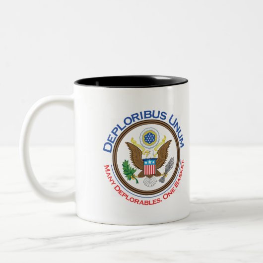 Deploribus Unum Deplorable Mug (Gauche)