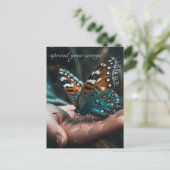 Déployez Vos Ailes Carte Postale Papillon Personna (Debout devant)