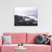Depoe Bay, Oregon Canvas Afdruk (Insitu (Woonkamer))
